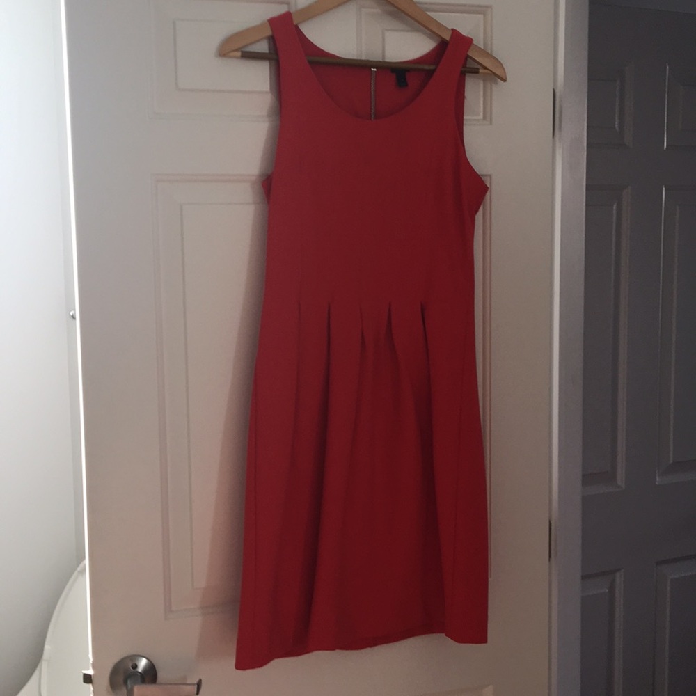 Sleeveless Red Dress